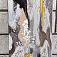 Diptych of paintings on canvas, abstraction with texture. Pictures. Annet Loginova. My Livemaster. Фото №5