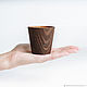 Set of textured wooden glasses made of pine 3 pcs. R13. Shot Glasses. ART OF SIBERIA. My Livemaster. Фото №4