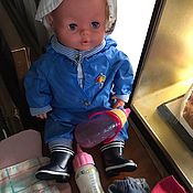 Винтаж: Фарфоровая кукла ранняя.глазурь Германия ,19век  бисквит , мягкое тело