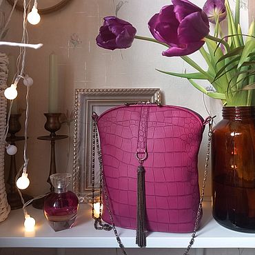 Сумки ручной работы. Ярмарка Мастеров - ручная работа Sаламандра Purple. Handmade.
