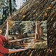 Картина маслом на холсте. Солнечный лес, Картины, Ижевск,  Фото №1