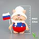 Мастер-класс по вязанию крючком игрушки Кот-Патриот. Курсы и мастер-классы. Llanten - Лидия. Ярмарка Мастеров.  Фото №4