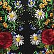 Women's embroidered dress 'Night flowers' ZHP1-184. Dresses. babushkin-komod. My Livemaster. Фото №6