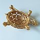Turtle Brooch, Ciner. Vintage brooches. Retro Style. My Livemaster. Фото №4