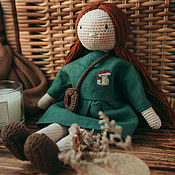 Куклы и игрушки handmade. Livemaster - original item Handmade doll, a gift for a girl - Dusenka. Handmade.