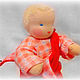 Кукла-младенец  (на пуговичках)13-15см. Вальдорфские куклы и звери. Alla  (Waldorf doll&toy). Ярмарка Мастеров.  Фото №6
