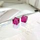 Уценка! 8 мм. Бусина Swarovski 5601, Fuchsia. Кристаллы. Accessoria Фурнитура для украшений. Интернет-магазин Ярмарка Мастеров.  Фото №2