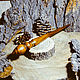 Веретено для прядения из древесины вишни B24, Веретено, Новокузнецк,  Фото №1