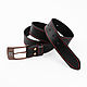 Order Leather belt'Star of Russia'. apanasovru. Livemaster. . Straps Фото №3