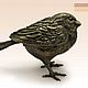 Фигурка Воробей. Статуэтка. БронзаМания - сувениры из бронзы. Ярмарка Мастеров.  Фото №6