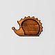 Order Wooden menazhnitsa 'Hedgehog' made of cedar MG234. ART OF SIBERIA. Livemaster. . Scissors Фото №3