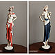 Винтаж: Розалинда Giuseppe Armani статуэтка Florence Capodimonte 1923C. Статуэтки винтажные. Kunst Galerie. Ярмарка Мастеров.  Фото №4
