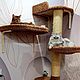 Wall house for cats buy. Available in size. Scratching Post. Workshop for dogs and cats. My Livemaster. Фото №4