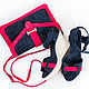 Sandals made of genuine suede Jess, Slingbacks, Denpasar,  Фото №1