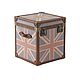 Заказать Сундук secret britannia fabric with pattern. Old Loft. Ярмарка Мастеров. . Хранение вещей Фото №3