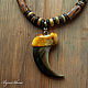 Choker is an amulet with a bear claw. Amulet. BijouSiberia. Online shopping on My Livemaster.  Фото №2