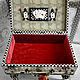 Crazy suitcase ALICE-3. Box. Decoupage. My Livemaster. Фото №5