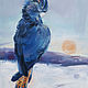 Oil Painting Bird Parrot, Pictures, Ekaterinburg,  Фото №1