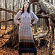 Вязаное платье "Духи осеннего леса", бохо-стиль. Платья. EggeKnitShop.Магазин вязаной одежды. Ярмарка Мастеров.  Фото №4