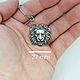 Брелок Лев Ручной Работы Подвеска Голова Льва Брелок на сумку. Брелок. WiLiJe: WildLife Jewelery. Интернет-магазин Ярмарка Мастеров.  Фото №2