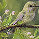 Painting birds' under his protection ' Hummingbird. Pictures. yuliabogun. Online shopping on My Livemaster.  Фото №2
