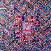 Текстильное панно-коврик для детской "Девочки"
