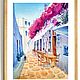 Painting Greece city street of peace. Painting in the Greek style houses are white. Pictures. Olga Ermakova art. Online shopping on My Livemaster.  Фото №2