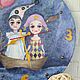 Home decor Clock Picture 'Two in a boat' Handmade. Watch. Simashkevich Svetlana ST. My Livemaster. Фото №6