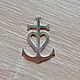 Anchor pendant made of 925 sterling silver. Pendant. marusjy. My Livemaster. Фото №5