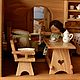 Домик кукольный. Мягкие игрушки. Калина-Kalina. Интернет-магазин Ярмарка Мастеров.  Фото №2