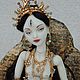 porcelain. Articulated doll White Tara, Ball-jointed doll, Rostov-on-Don,  Фото №1