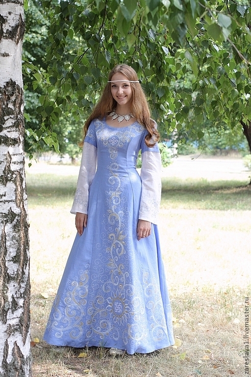 Свадебное платье в древней руси