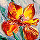 Oil painting miniature iris. Pictures. Zabaikalie. My Livemaster. Фото №6