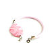 Order Pink bracelet with a stone 'Pink dawn' delicate bracelet. Irina Moro. Livemaster. . Bead bracelet Фото №3
