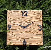 Для дома и интерьера handmade. Livemaster - original item Wall clock made of wood. Handmade.