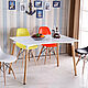  Стол прямоугольный Eames d-80см, Столы, Санкт-Петербург,  Фото №1