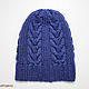 Order Men's beanie hat and merino snood. Knitwear shop Fairy Tale by Irina. Livemaster. . Headwear Sets Фото №3