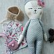 Заказать Кошка Milana. Игрушка с одеждой. Смирнова Любовь. Куклы и игрушки.. Ярмарка Мастеров. . Мягкие игрушки Фото №3