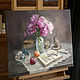Oil painting “Bouquet of peonies in the old house”. Pictures. Artist Iuliia Kravchenko (realism-painting). My Livemaster. Фото №5