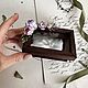 Заказать Шкатулка для колец в стиле прованс. Leteria. Ярмарка Мастеров. . Шкатулки для колец Фото №3