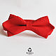 Красная бабочка галстук купить в Москве, с доставкой в СПб или в любой город России и мира