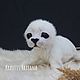 Stuffed toys: Snowball Seal. Stuffed Toys. KravetsTatyana. My Livemaster. Фото №5