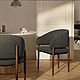 Стул из массива GR Lounge Bornel, Стулья, Пинск,  Фото №1