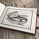 Гостевая книга/альбом из натуральной кожи, с тиснением карты. Записные книжки. Кирилл. Ярмарка Мастеров.  Фото №5