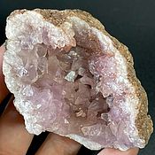 Фен-шуй и эзотерика handmade. Livemaster - original item Pink Amethyst with calcite, Geode 150 g. Argentina. Handmade.