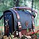 Сумка-портфель А4 "ЛЕКТОР". Мужская сумка. VIKING LEATHER CRAFT. Ярмарка Мастеров.  Фото №5