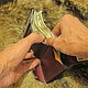 Something on the belt.S-Fold v Srocodile.2.2. RFID Protection for cards. Waist Bag. Joshkin Kot. My Livemaster. Фото №5