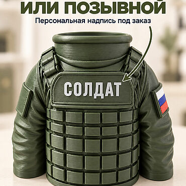Канцелярские товары ручной работы. Ярмарка Мастеров - ручная работа Органайзер «Штурмовик 2.0» с именем или позывным. Handmade.