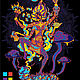Флуоресцентное светящееся полотно "Kali in Wonderland ", Carpets, Moscow,  Фото №1