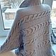  Кардиган вязаный женский тёплый рукава три четверти. Кардиганы. AccessoriesWool мягко и комфортно. Ярмарка Мастеров.  Фото №7